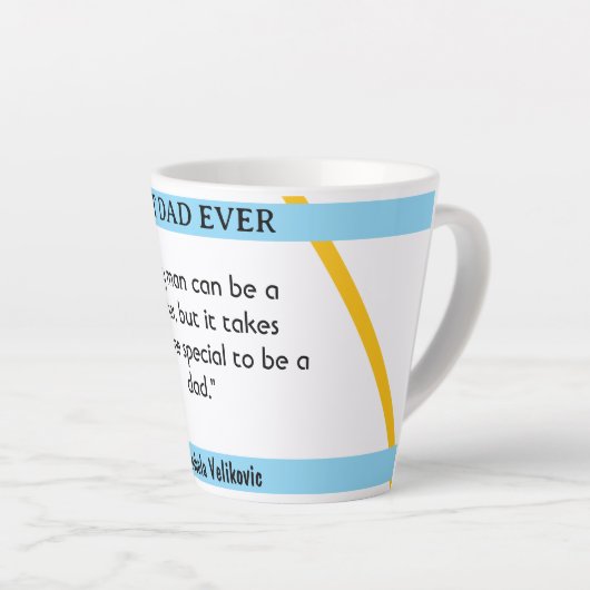 Vaderdag Ik Citeer 5 Koffie mok (Rechterhoek)