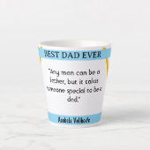 Vaderdag Ik Citeer 5 Koffie mok (Voorkant)