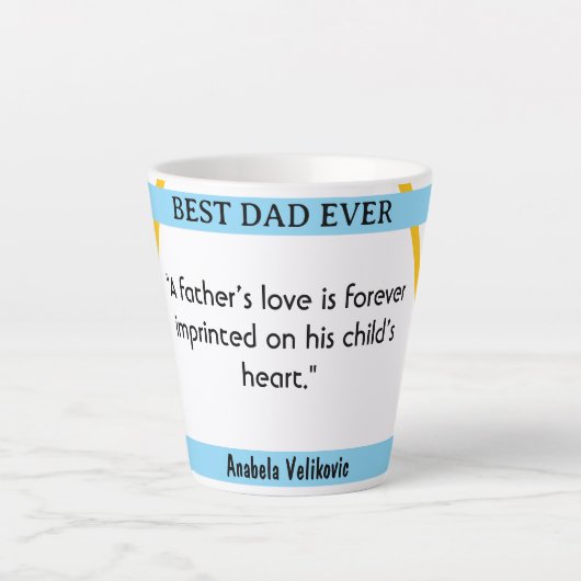 Vaderdag Ik Citeer 6 koffie mok (Voorkant)