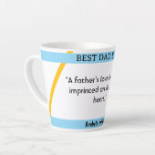 Vaderdag Ik Citeer 6 koffie mok (Linkerhoek)