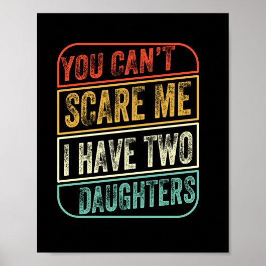 Vaderdag Ik heb twee dochters Poster (Voorkant)