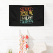 Vaderdag Ik heb twee dochters Spandoek (Insitu)