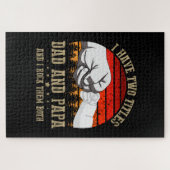 Vaderdag | Ik heb twee titels, vader en vader Legpuzzel (Horizontaal)