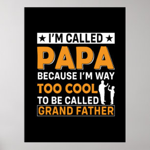 Vaderdag Ik heet Papa Poster