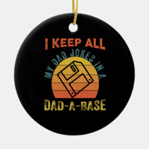 Vaderdag ik hou al mijn vaders okes keramisch ornament