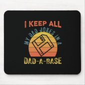 Vaderdag ik hou al mijn vaders okes muismat (Voorkant)