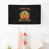 Vaderdag ik hou al mijn vaders okes spandoek (Insitu)