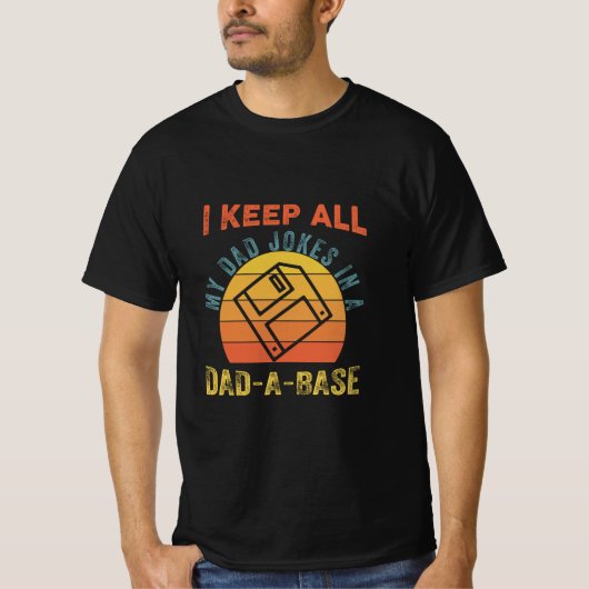 Vaderdag ik hou al mijn vaders okes t-shirt (Voorkant)