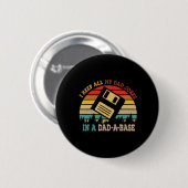 Vaderdag Ik hou al m'n pap. Ronde Button 5,7 Cm (Voorkant /achterkant)