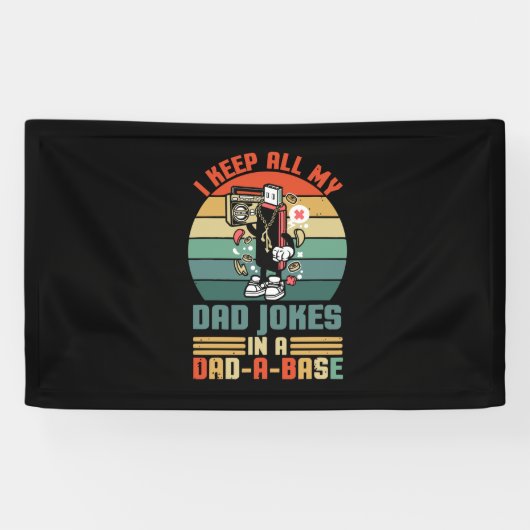 Vaderdag Ik hou al m'n vaders snoepjes Spandoek (Horizontaal)