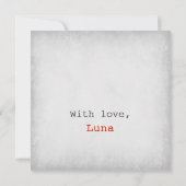 Vaderdag Ik hou net zoveel van je als mama Kaart (Achterkant)