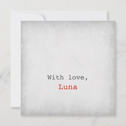 Vaderdag Ik hou net zoveel van je als mama Kaart (Achterkant)