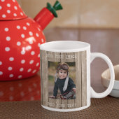 Vaderdag Ik hou van opa Rustic Wood Koffiemok