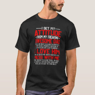 vaderdag ik krijg mijn houding van mijn Freakin Aw T-shirt
