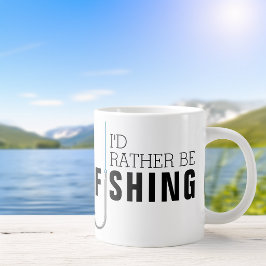 Vaderdag Ik Vis Liever Grote Koffiekop