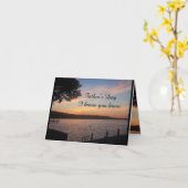 VADERDAG IK WEET JE KAART (Gele Bloem)