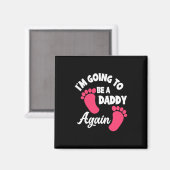 Vaderdag | Ik word weer een papa Magneet (Voorkant / Achterkant)