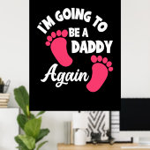 Vaderdag | Ik word weer een papa Poster (Thuiskantoor)
