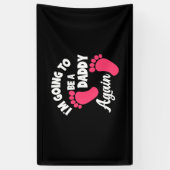 Vaderdag | Ik word weer een papa Spandoek (Verticaal)