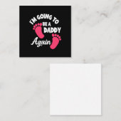 Vaderdag | Ik word weer papa Notitiekaartje (Voorkant / Achterkant)