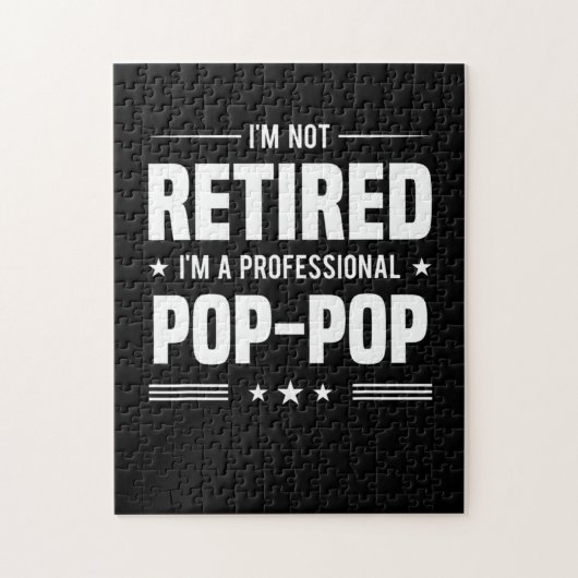 Vaderdag | Im A Professional Pop Pop Legpuzzel (Verticaal)