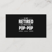 Vaderdag | Im A Professional Pop Pop Visitekaartje (Voorkant)