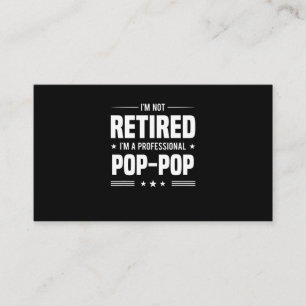 Vaderdag   Im A Professional Pop Pop Visitekaartje