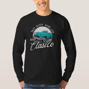 Vaderdag im niet oud im klassieke vintage auto t-shirt