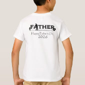 Vaderdag in 2026 t-shirt (Achterkant)