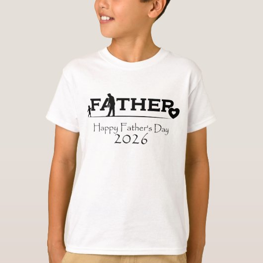 Vaderdag in 2026 t-shirt (Voorkant)