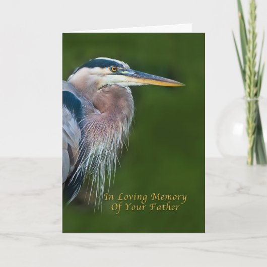 Vaderdag, in Geheugen van Uw Vader Kaart (Voorkant)