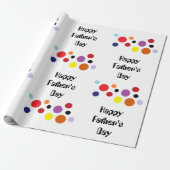 Vaderdag inpakpapier van dalDesignNZ (Uitgerold)