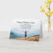 Vaderdag, Inspirerend Bijbel Verse Psalm 32:8 Kaart (Gele Bloem)