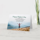 Vaderdag, Inspirerend Bijbel Verse Psalm 32:8 Kaart (Voorkant)