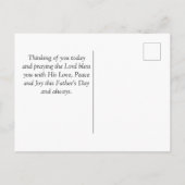 Vaderdag Inspirerend Bijbel Verse, Sunset Briefkaart (Achterkant)