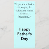 Vaderdag Italië Bladwijzer Foto en scripts (Achterkant)