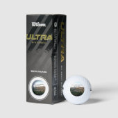 Vaderdag Italië en Schrift Golfballen (Verpakking)