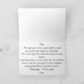 Vaderdag Italië & Schrift Geschenken Kaart (Binnen)