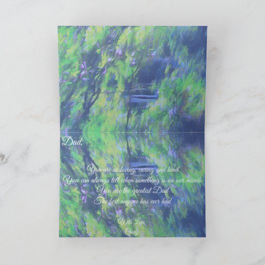 Vaderdag Jamaicaan Ride J001 Kaart (Binnen)