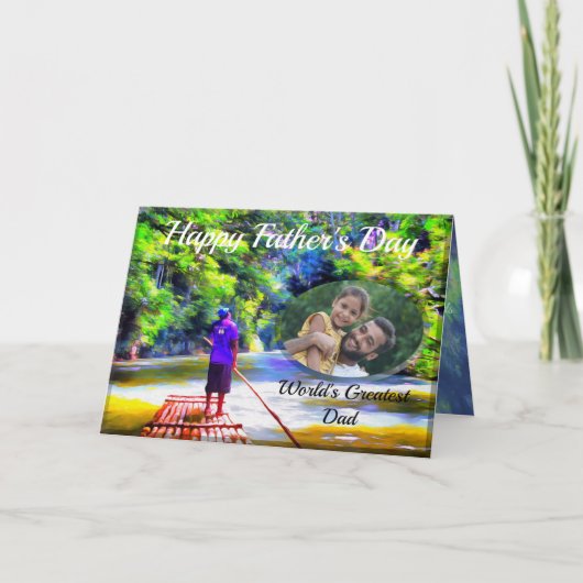 Vaderdag Jamaicaan Ride J001 Kaart (Voorkant)