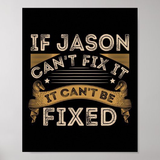 Vaderdag Jason citaat Poster (Voorkant)