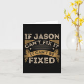 Vaderdag Jason Quote Kaart (Gele Bloem)