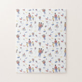 Vaderdag Jigzaag Puzzle Legpuzzel (Verticaal)