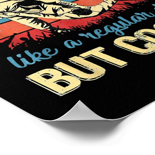 Vaderdag Jiu Jitsu Dad Training  Poster (Hoek)