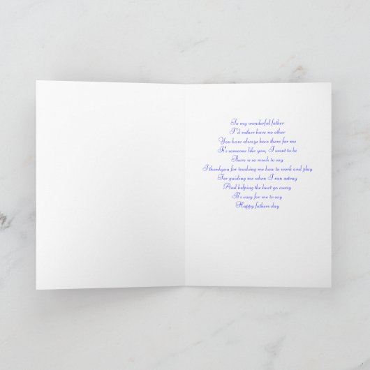 vaderdag kaart (Binnen)