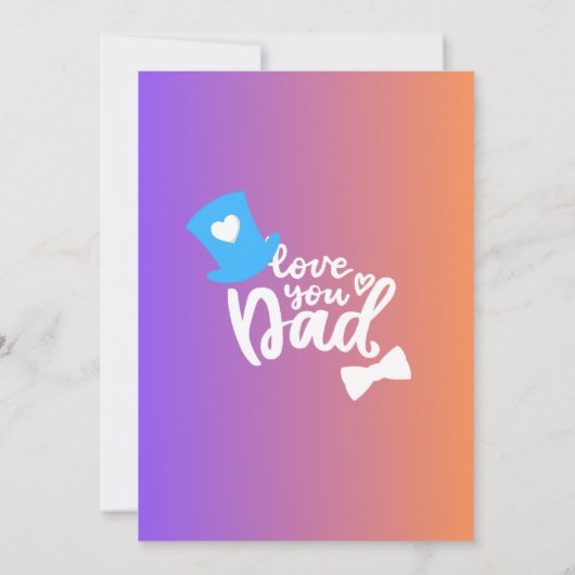 Vaderdag Kaart (Achterkant)