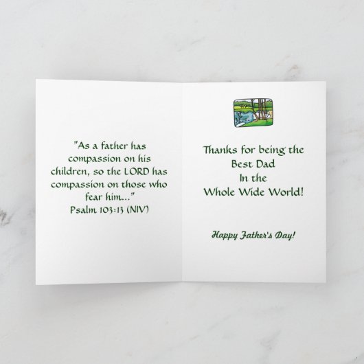 Vaderdag kaart (Binnen)