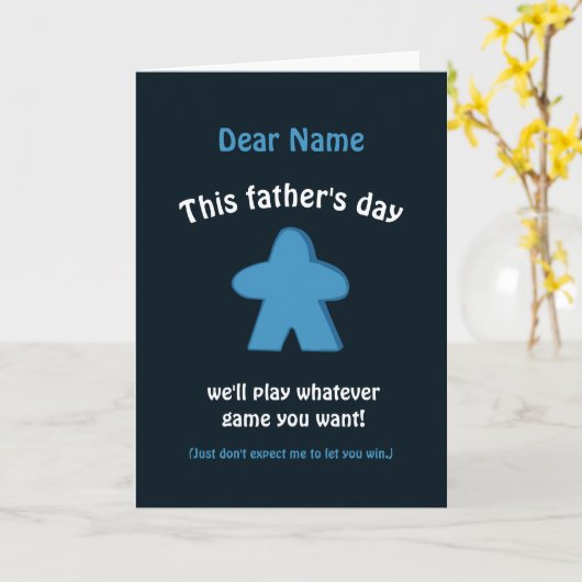 Vaderdag Kaart (Gele Bloem)