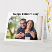 Vaderdag kaart (Gele Bloem)