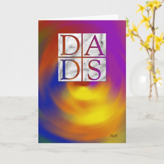 Vaderdag Kaart (Gele Bloem)